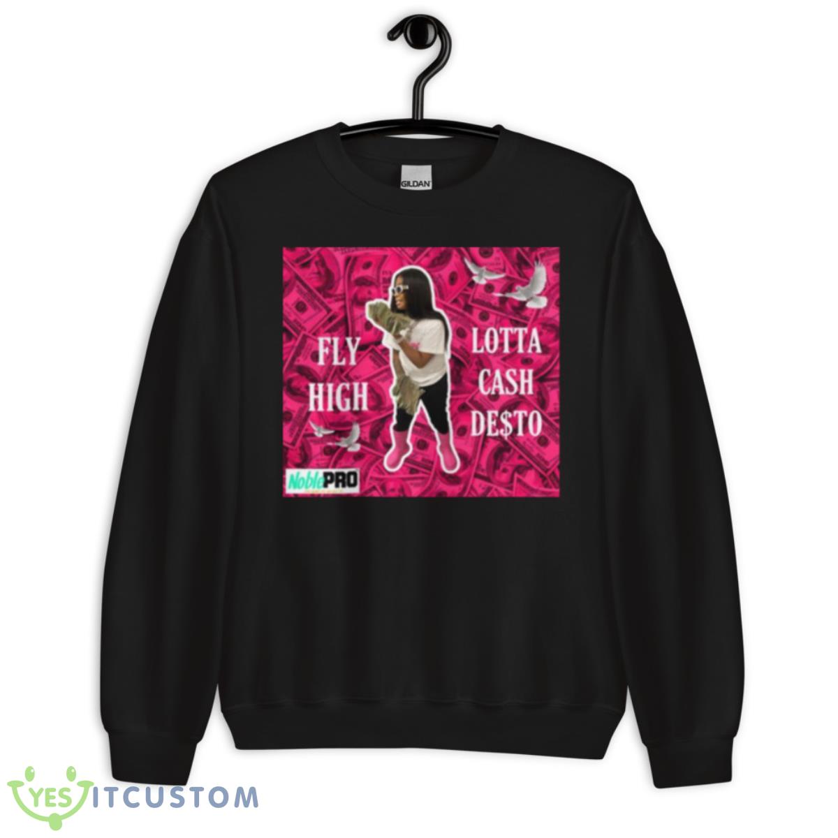 Pink Money Desto Shirt 3 Pink Money Desto Shirt - Unisex Crewneck Sweatshirt