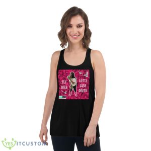 Pink Money Desto Shirt 10 Pink Money Desto Shirt - Women's Flowy Racerback Tank