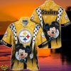Pittsburgh Steelers NFL Graphic Mickey Hawaiian Shirt 3D Printed Tropical Pattern Best Gift For Fans Product Photo 1