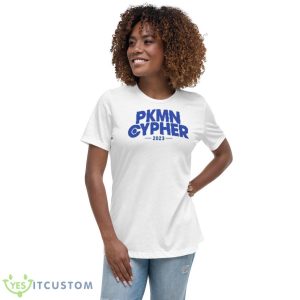 PKMN Cypher 2023 Shirt 9 PKMN Cypher 2023 Shirt - Women's Relaxed Short Sleeve Jersey Tee