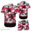 Poland Coconut Pattern Hawaiian Soccer Champions Football Shirt And Short Product Photo 1