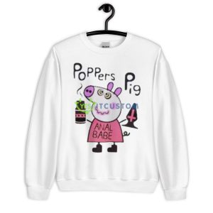 Poppers peppa pig anal babe shirt - 18000 Unisex Heavy Blend Crewneck Sweatshirt