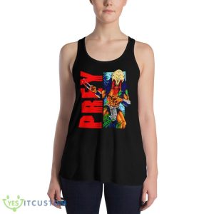 Prey now you bleed Black T Shirt Mockup 7 Prey now you bleed Black T Shirt Mockup - 8800 Women's Flowy Racerback Tank