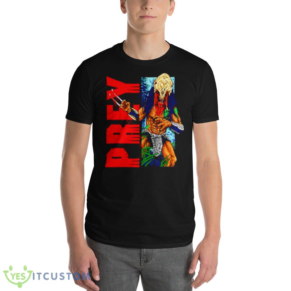 Prey now you bleed Black T Shirt Mockup 4 Prey now you bleed Black T Shirt Mockup - 980 Lightweight Fashion Short Sleeve T-Shirt