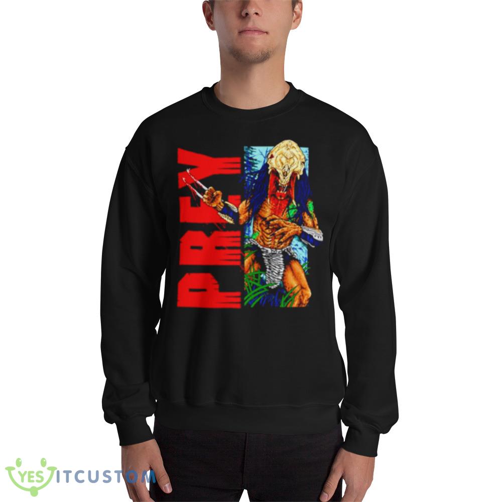 Prey now you bleed Black T Shirt Mockup 10 Prey now you bleed Black T Shirt Mockup - 18000 Unisex Heavy Blend Crewneck Sweatshirt