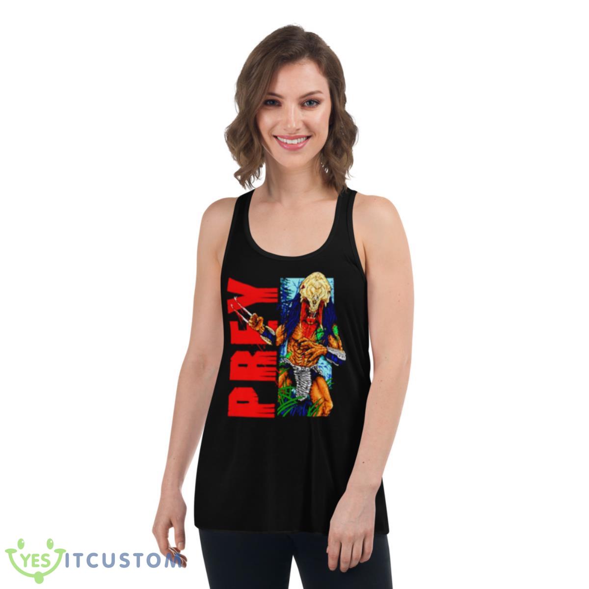 Prey Now You Bleed Shirt 5 Prey Now You Bleed Shirt - Women's Flowy Racerback Tank