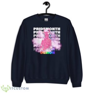 Pridemonth Demon Shirt - Unisex Crewneck Sweatshirt-1