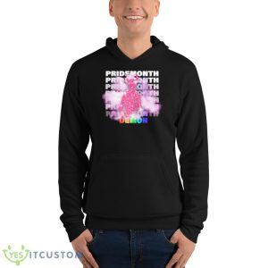 Pridemonth Demon Shirt - Unisex Fleece Pullover Hoodie