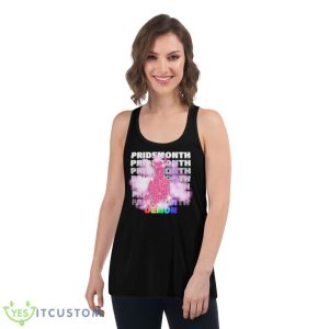 Pridemonth Demon Shirt - Women's Flowy Racerback Tank