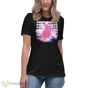 Pridemonth Demon Shirt - Women's Relaxed Short Sleeve Jersey Tee