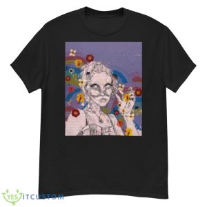 Purple Chloe Moriondo Flower Art Shirt - G500 Men’s Classic T-Shirt