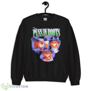 Puss In Boots Retro Portrait Shirt 8 Puss In Boots Retro Portrait Shirt - Unisex Crewneck Sweatshirt