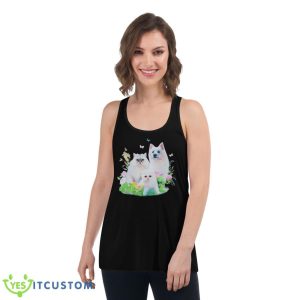 Qtcinderella Pet Shirt - Women's Flowy Racerback Tank