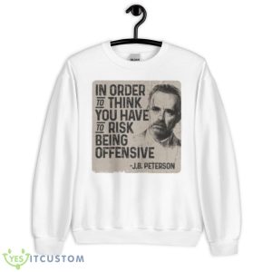 Quote Dark Web Art Jordan Peterson Shirt - Unisex Heavy Blend Crewneck Sweatshirt