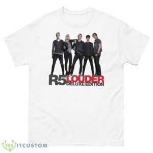 R5 Louder Track List Shirt - 500 Men’s Classic Tee Gildan