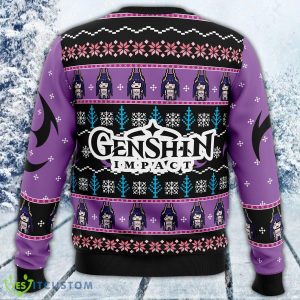 Raiden Genshin Impact Ugly Sweater Men And Women Gift For Christmas 3 Raiden Genshin Impact Ugly Sweater Men And Women Gift For Christmas - Raiden Genshin Impact Ugly Christmas Sweater_2