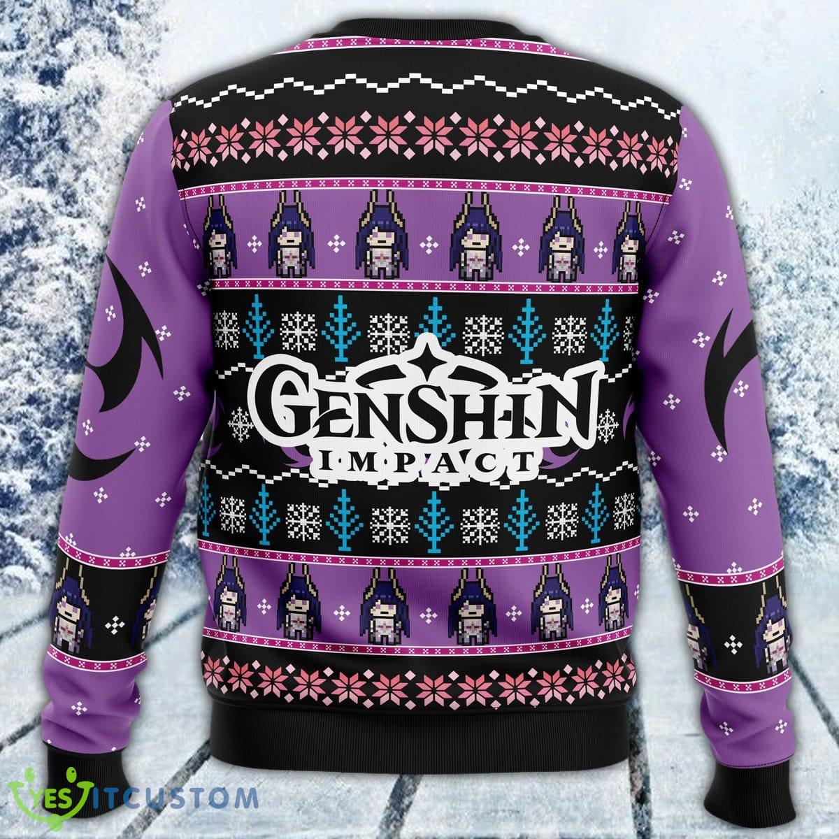 Raiden Genshin Impact Ugly Sweater Men And Women Gift For Christmas 6 Raiden Genshin Impact Ugly Sweater Men And Women Gift For Christmas - Raiden Genshin Impact Ugly Christmas Sweater_2