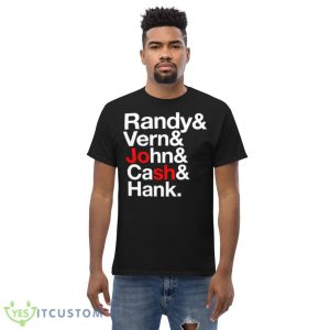 randy Vern John Cash Hank shirt - Men’s Classic Tee Gildan 5000