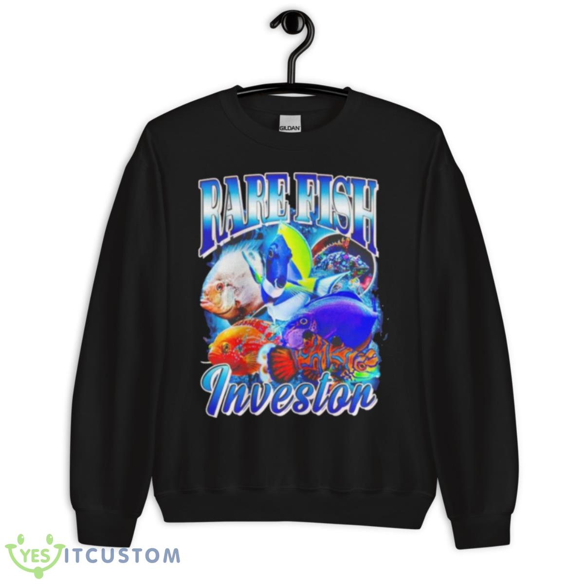 Rare Fish Investor Shirt 3 Rare Fish Investor Shirt - Unisex Crewneck Sweatshirt