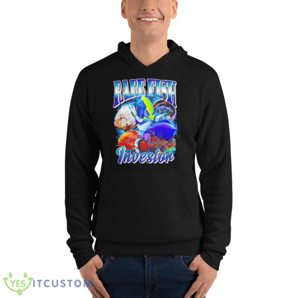 Rare Fish Investor Shirt 4 Rare Fish Investor Shirt - Unisex Fleece Pullover Hoodie