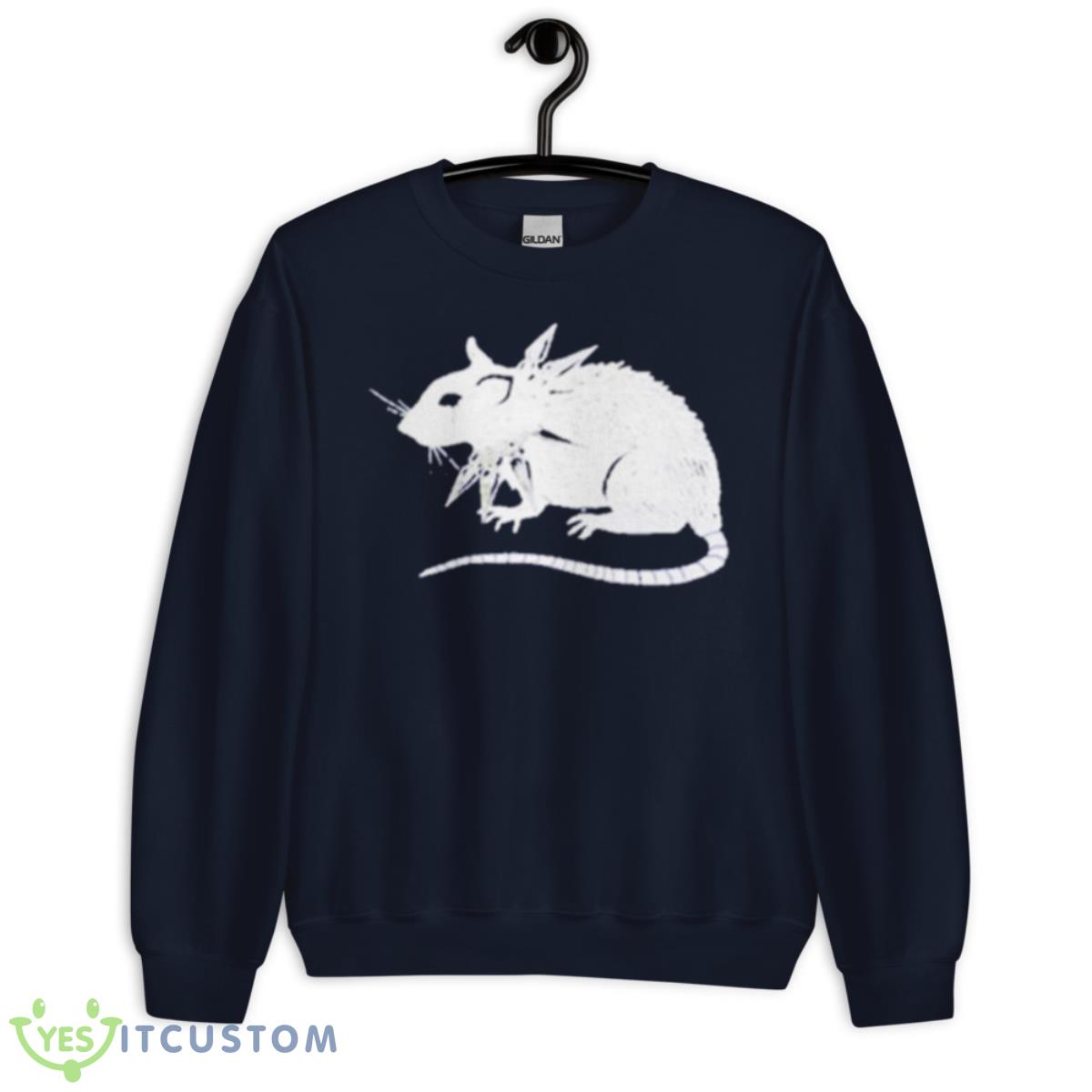 Rat Widow Shirt 2 Rat Widow Shirt - Unisex Crewneck Sweatshirt-1