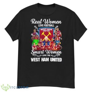 Real Women Love Football Smart Women Love The West Ham Shirt - G500 Men’s Classic T-Shirt