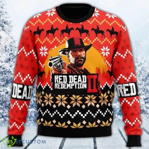 Red Dead Redemption Ugly Sweater Men And Women Gift For Christmas - Red Dead Redemption Ugly Christmas Sweater_1