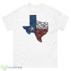 red tuna Texas flag shirt - 500 Men’s Classic Tee Gildan