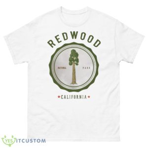 Redwood National Park California Shirt - 500 Men’s Classic Tee Gildan