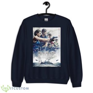 Resident Evil Death Island 2023 Biohazard Resident Evil 4 Shirt - Unisex Crewneck Sweatshirt-1