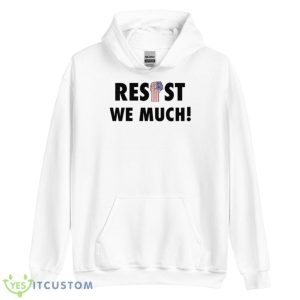 Resist we much shirt - Unisex Heavy Blend Hooded Sweatshirt