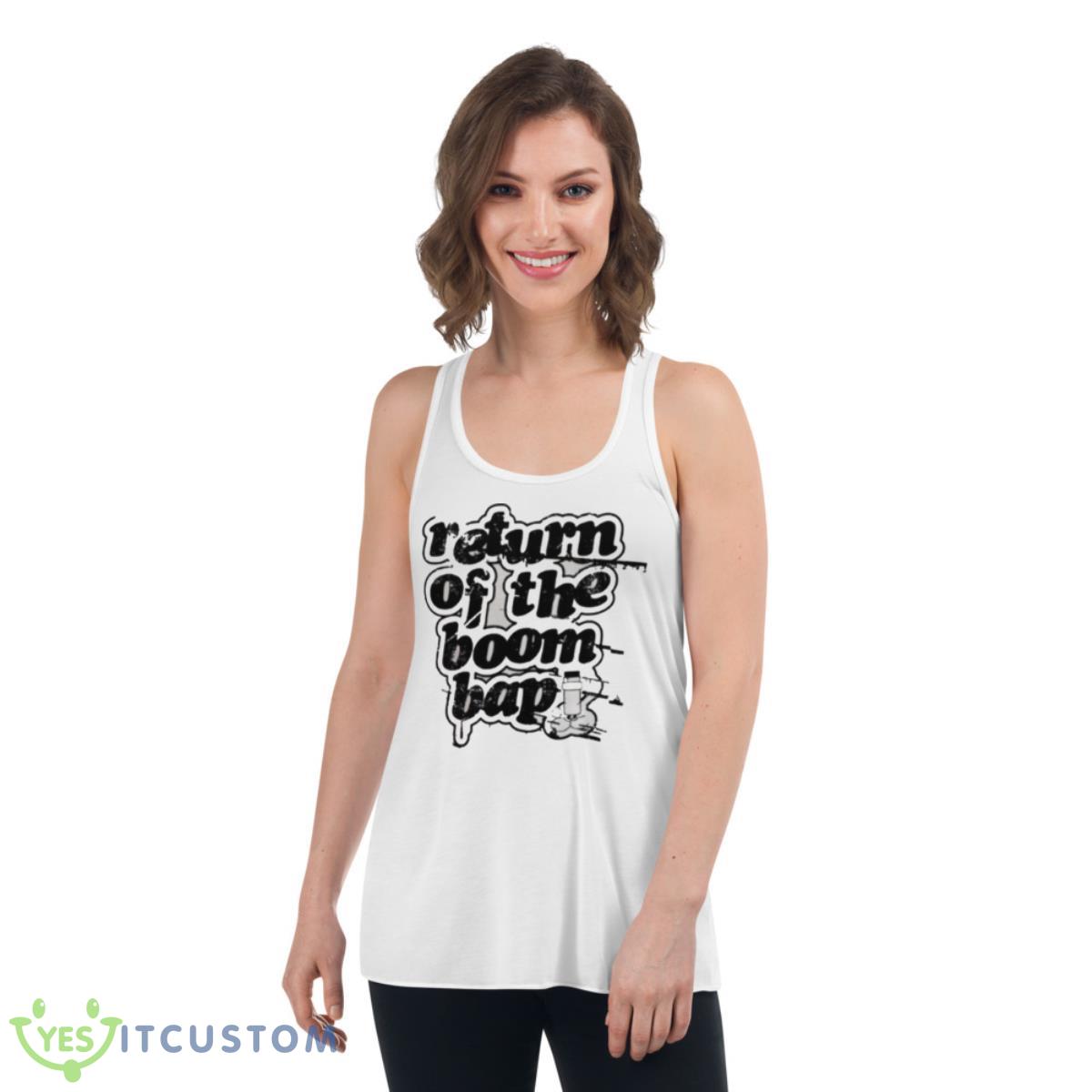Return Of The Boom Bap Krs One Shirt 4 Return Of The Boom Bap Krs One Shirt - Women's Flowy Racerback Tank