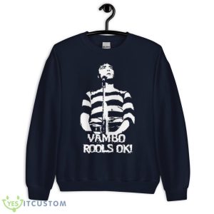 Robert Smith Wore A Vambo Rools Ok Shirt - Unisex Crewneck Sweatshirt-1