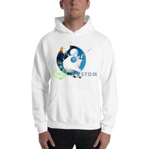 Robot Chicken Cartoon shirt - 18500 Unisex Heavy Blend Hooded Sweatshirt