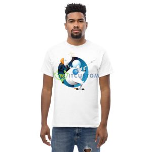 Robot Chicken Cartoon shirt - Men’s Classic Tee Gildan 5000