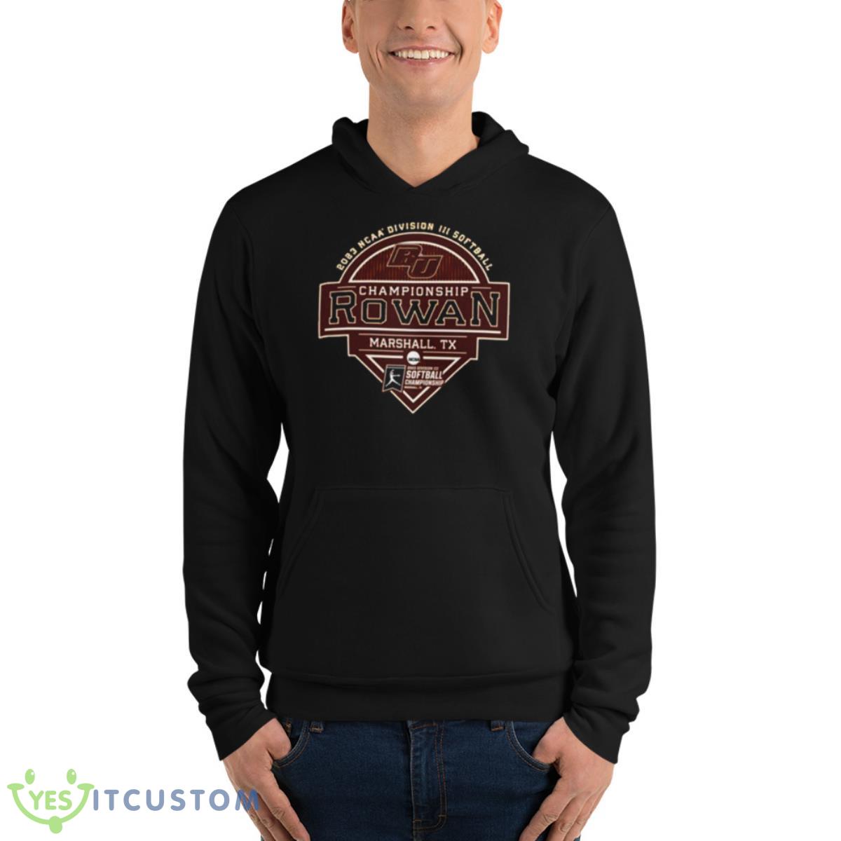 Rowan University 2023 NCAA Division III Softball Championship Rowan Shirt 4 Rowan University 2023 NCAA Division III Softball Championship Rowan Shirt - Unisex Fleece Pullover Hoodie