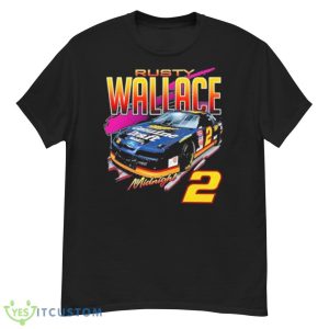 Rusty Wallace midnight 2 car Black T Shirt Mockup 9 Rusty Wallace midnight 2 car Black T Shirt Mockup - Men’s Classic Tee Gildan 5000