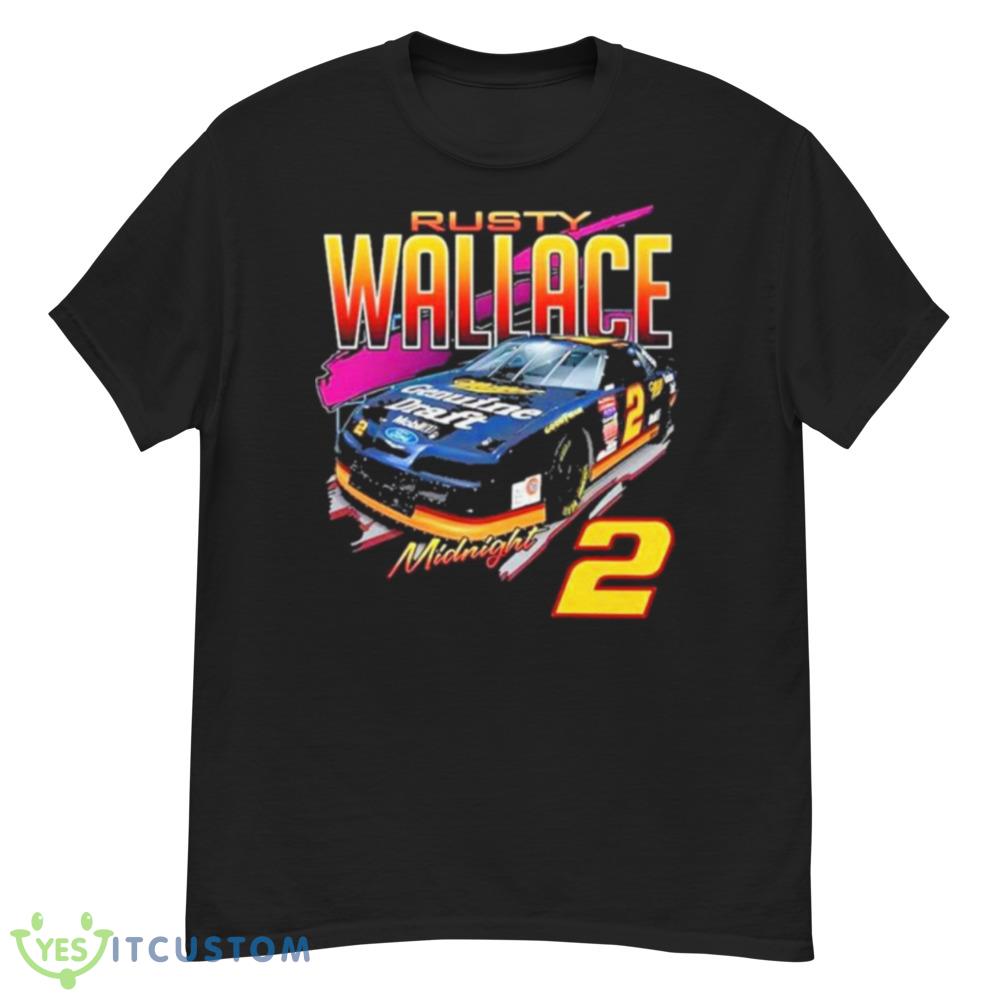 Rusty Wallace midnight 2 car Black T Shirt Mockup 5 Rusty Wallace midnight 2 car Black T Shirt Mockup - Men’s Classic Tee Gildan 5000