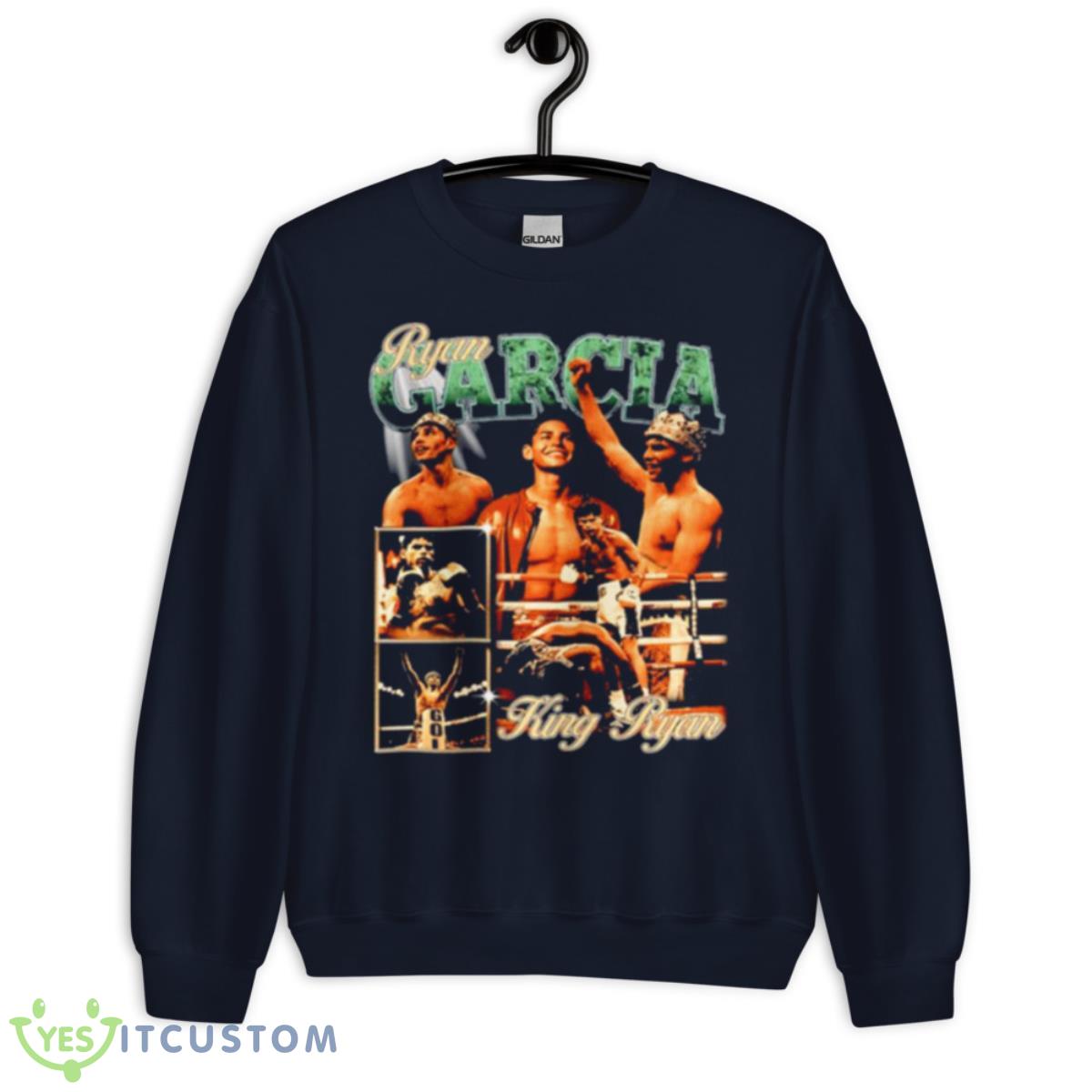 Ryan Garcia King Ryan Shirt 2 Ryan Garcia King Ryan Shirt - Unisex Crewneck Sweatshirt-1