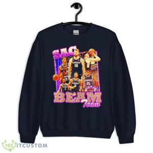 Sac Beam Team Sacramento Kings Shirt - Unisex Crewneck Sweatshirt-1