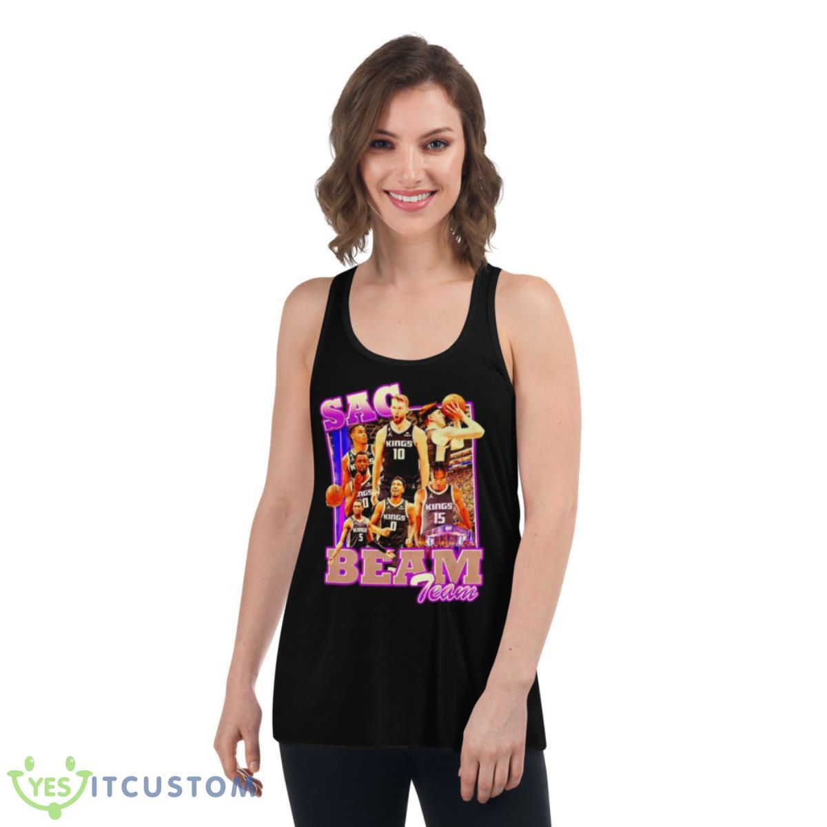 Sac Beam Team Sacramento Kings Shirt 5 Sac Beam Team Sacramento Kings Shirt - Women's Flowy Racerback Tank