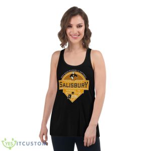 Salisbury Seagulls 2023 NCAA Division III Softball Championship Salisbury Shirt 10 Salisbury Seagulls 2023 NCAA Division III Softball Championship Salisbury Shirt - Women's Flowy Racerback Tank