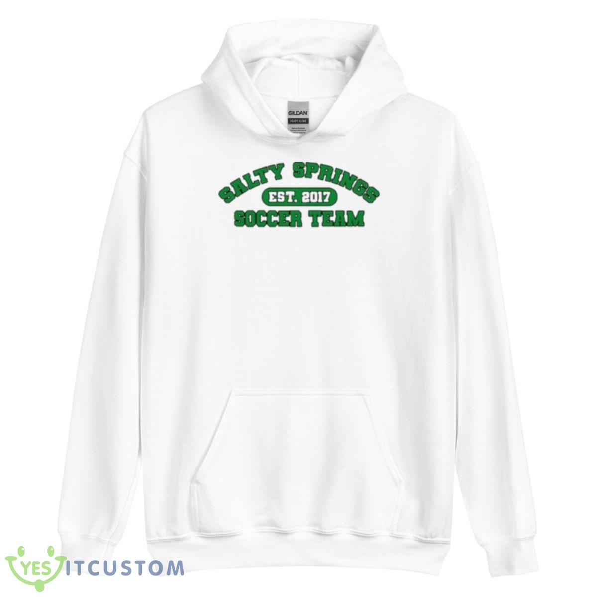 Salty Springs Soccer Team Est 2017 Shirt 11 Salty Springs Soccer Team Est 2017 Shirt - Unisex Heavy Blend Hooded Sweatshirt