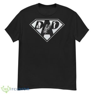 san Antonio Spurs Super dad Black T Shirt 9 san Antonio Spurs Super dad Black T Shirt - Men’s Classic Tee Gildan 5000
