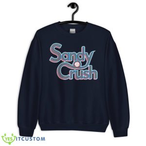 Sandy Crush Baseball Shirt - Unisex Crewneck Sweatshirt-1