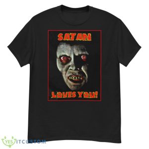 Satan Loves You Exorcist Linda Blair shirt - G500 Men’s Classic T-Shirt