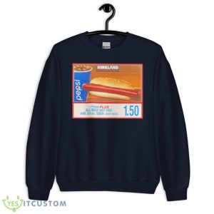 Sau Costco Hot Dog Combo If You Raise The Price Of The Fucking Hot Dog I Will Kill You Shirt - Unisex Crewneck Sweatshirt-1