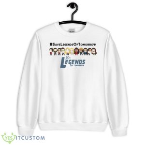 Save Legends Of Tomorrow Group Shirt - Unisex Heavy Blend Crewneck Sweatshirt
