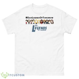 Save Legends Of Tomorrow Group Shirt - 500 Men’s Classic Tee Gildan