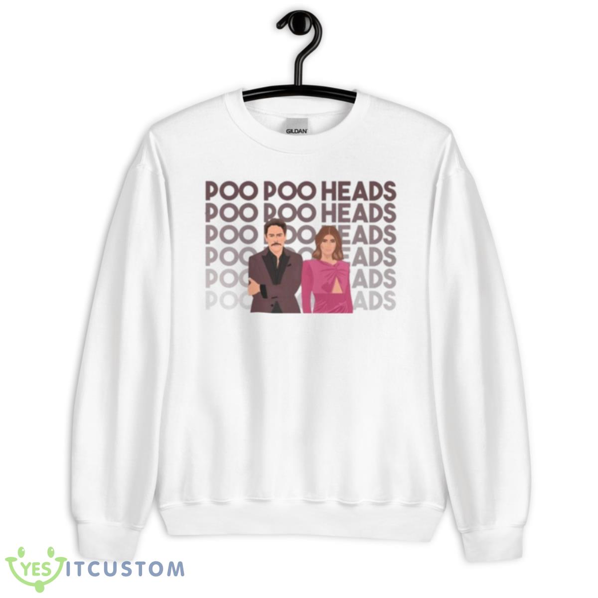 Scandoval Poo Heads Vanderpump Rules Drama T Shirt 2 Scandoval Poo Heads Vanderpump Rules Drama T Shirt - Unisex Heavy Blend Crewneck Sweatshirt